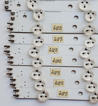 KIT DE LED´S PARA TV SAMSUNG (14 PZ) / NUMERO DE PARTE 2011SVS55 / SLED 2011SVS55 3228 RIGHT07 REV1.0 / PANEL DE550CGM-C1 / MODELO 55EH6050FXZA CH01 - Imagen 2